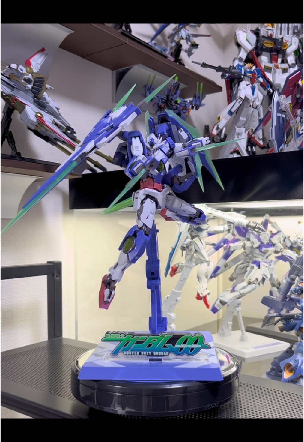 METAL BUILD ダブルオークアンタ フルセイバー #gundam #ガンダム #gundamtiktok #tamashinations #メタルビルド #metalbuild #gundam00 #gundam00qant #gundamcommunity #gundambuilder #gunpla #ガンプラ #ダブルオークアンタ #ダブルオー #cool 