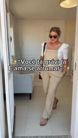 Você está grávida e ama se arrumar? 😍 Sabe aquele look estiloso para qualquer ocasião? Nosso macacão Rafaela é a peça que vai te acompanhar do básico ao elegante. Confortável e versátil, o macacão é o coringa favorito das grávidas, né?  E o Rafaela dispensa comentários, ele é simplesmente perfeito! 💖 Garanta o seu e outros modelos no nosso site www.missbarriga.com.br #gravidez #estilo #gestante #look #fimdeano #tik 