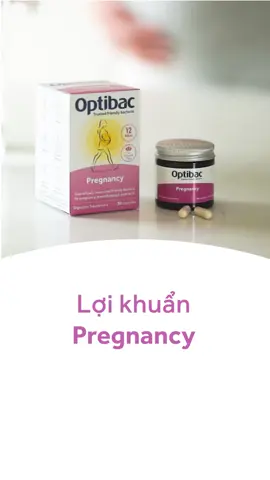 Optibac Pregnancy - Men vi sinh được các mẹ bầu tin dùng #Optibacofficial #Pregnancy #Menvisinh #loikhuan #suckhoemebau