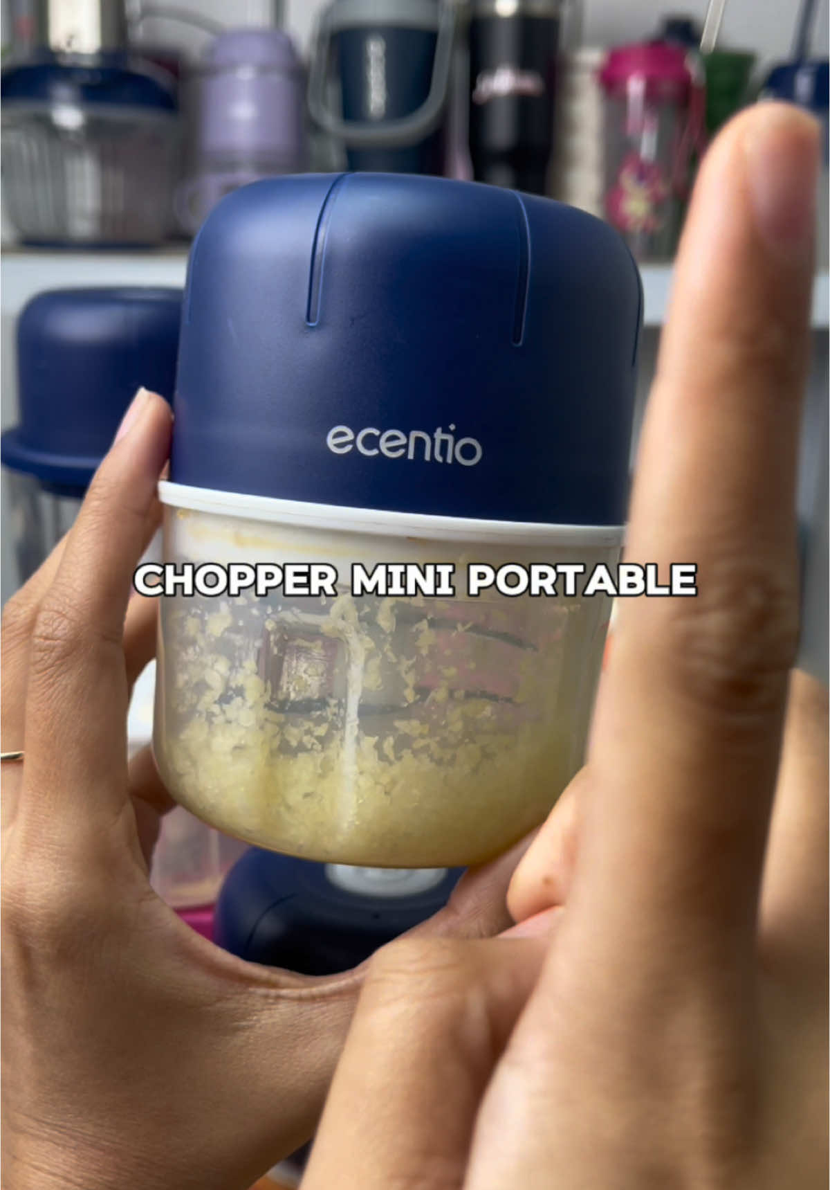 yang suka masak tapi males ngulek dan ngiris, ini solusinya🥰 #chopper #ecentio #fyp 