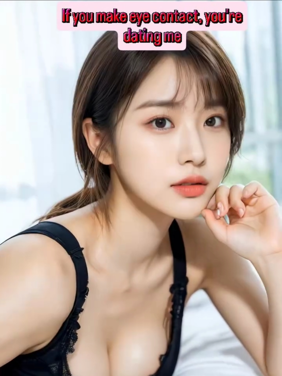 If you make eye contact, you're dating me❤️ #eyecontact #date #meet #beautifulgirl #tiktok #fyp
