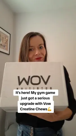 My Vow Creatine Chews just arrived,and I'm officially obsessed! Tasty,effective, and gym bag ready.Lets gooo👌💪 #gym #workout #nutrition #vow #creatinechews #creatine #tasty #chewable 