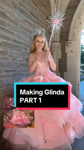 at least 1,000 hours later… the SKIRT from my recreation of Ariana Grande’s Glinda Bubble Dress from the Wicked movie! @paultazewell is an absolute genius and I am obsessed with the costumes from this film - more Galinda cosplays to come soon 🥲💖🫧 @Wicked Movie @arianagrande @Cynthia Erivo @Universal Pictures #wicked #wickedmovie #arianagrande #glinda #glindacosplay #sewing #wickedcosplay