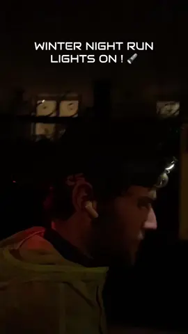 LIGHTS ON ! 🔦 Winter night run ! 🌙 #Running #night #winter #lights #run #motivation #sport #paris #cold #undisposable #adventure 