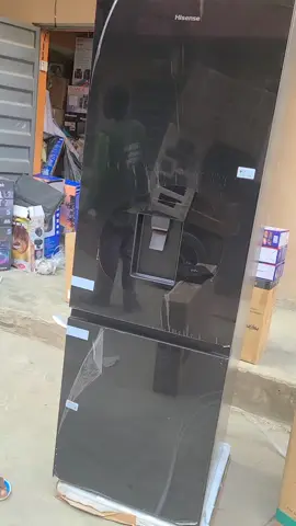 HISENSE DOUBLE DOOR BOTTOM FREEZER FRIDGE BLACK GLASS FACE WITH WATER DEPENSER  MODEL NO:349DR LITTERS:350L #marketing #business #luxury #digitalartist #luxurylifestyle #digitalmarketing #businessowner #homedecor #facebookmarketplace 
