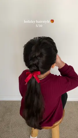 Love this one ❣️🎁 #hairtutorials #hairvideos #toddlerhairstyles #hairstyle #hairstyles #hairideas #girlmom #viralvideo #hairtok #toddlerhairideas #easyhairstyles #momoftwo #easytoddlerhairstyles #peinadosfaciles #peinados #mamadedos #fallhairstyle #autumn #fallstyle #simplehairstyle #holidayhairstyle #holidays #thanksgiving #christmas 