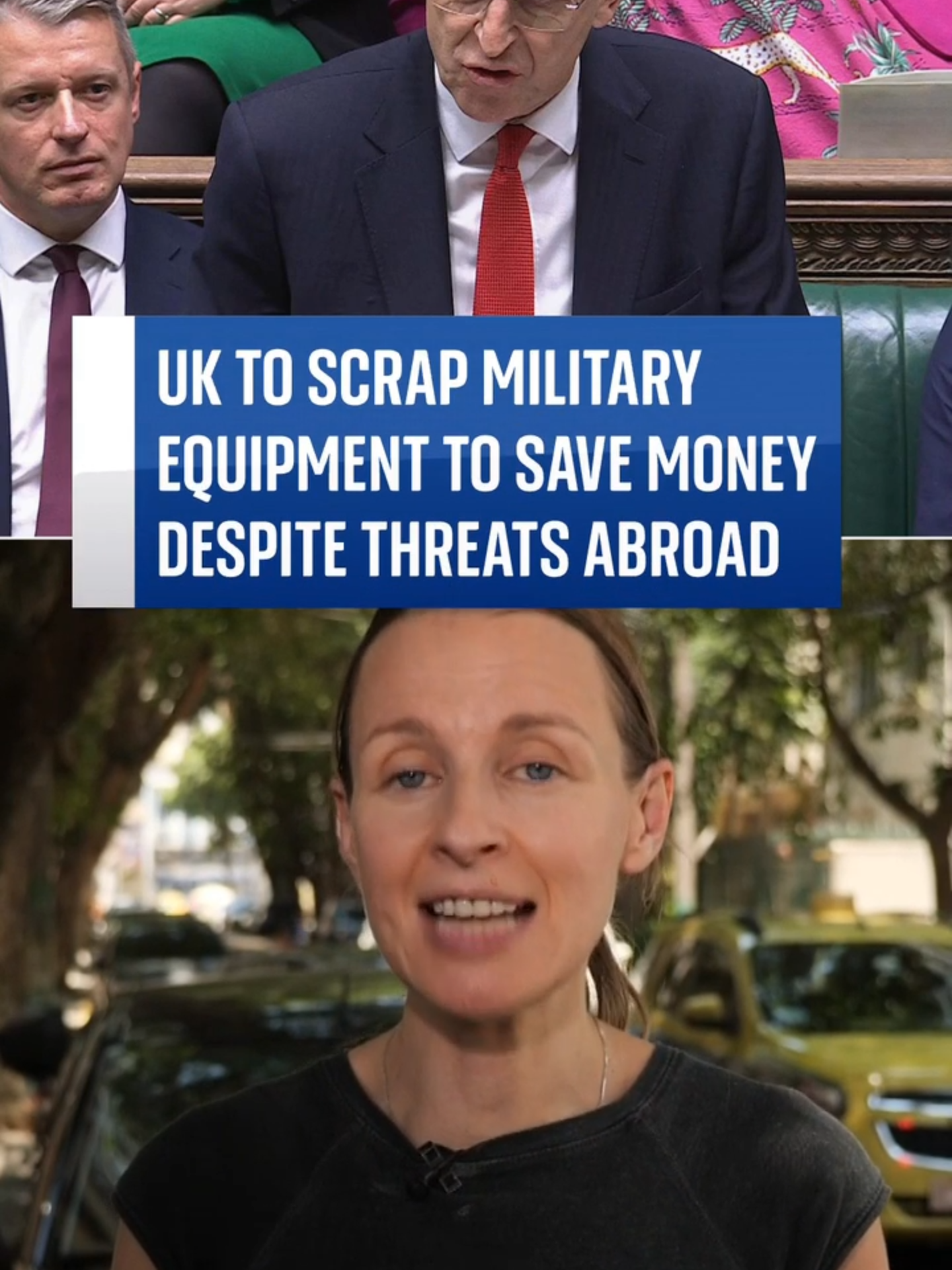 The #UK will scrap five #warships, dozens of #military #helicopters and a fleet of #drones to save money despite growing threats abroad. 'There is a big reform going on in the military, but getting rid of old kit doesn't look good,' says Sky's Deborah Haynes