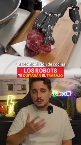 Este robot ha ganado a un chef profesional. Nick DiGiovanni ha hecho un víseo en su canal de youtube compitiendo contra diferentes robots, y Neo - un robot humanoide de 1XTechnologies ha conseguido ganarle. Los robots nos van a quitar el trabajo, sí - pero esto no es malo. Si quieres estar preparado para el cambio que se avecina, aprende habilidades que demande el mercado y poténcialas con la tecnología. Crear marcas fuertes y narrativas que conecten será vital para tu marca personal y tu negocio. ¿Iríais a un restaurante donde el chef es un robot? #robot #Tech #ia #inteligenciaartificial #innovacion #cocina #chef #futuro 