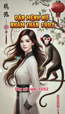 VẬN MỆNH NỮ NHÂM THÂN 1991! #VậnMệnh12ConGiáp #xuhuong #TửViTuổiThân