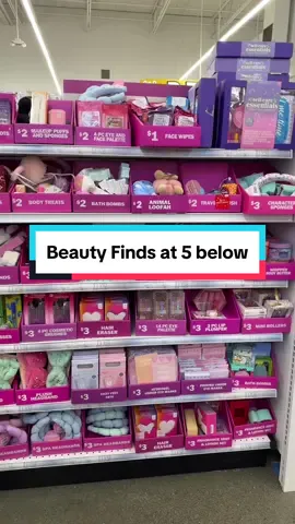 Beauty finds at Five below 🩷 #fivebelow #fivebelowfinds #fivebelowshoppi g #fivebelowhaul #fivebelowmusthaves #fivebelowdeals #fivebelowbeauty #beauty #beautyfinds #beautyessentials #beautymusthaves #beautybasket #fup #viral #tiktokviral 
