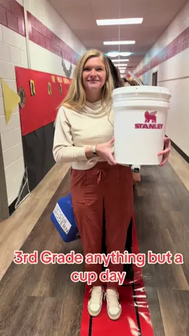 3rd grade Anything but a cup day!  #teacher #spiritweek #teacherundergroundspiritweek #undergroundspiritweek 