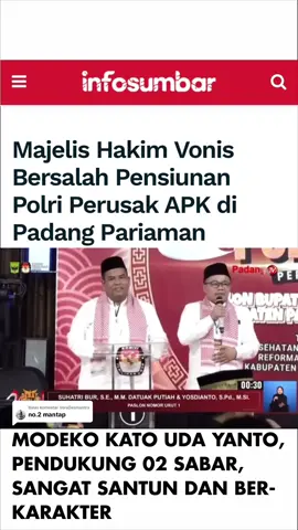 Membalas @VeraDesmantra InsyaAllah basamo JKA RAHMAT HEBAT dengan pendukung yang sabar, santun dan berkarakter. InsyaAllah Da Yos, basamo kito wujudkan Perubahan, aamiin. Coblos nomor 2✌🏻 #johnkenedyazis #rahmathidayat #jefrinichol #davidistambul #rayola #alfinabraner #fauzana #padangpariaman 
