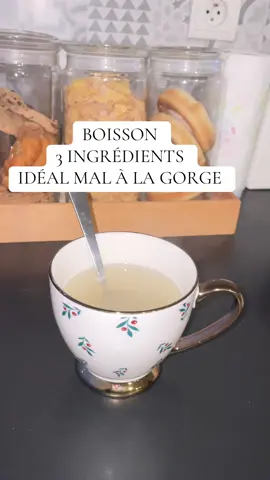 BOISSON SIMPLE A FAIRE QUAND TU COMMENCES A AVOIR MAL A LA GORGE #astuce #boisson #recette #grandmere #recettefacile #maldegorge #food #remedenaturel #infusion 
