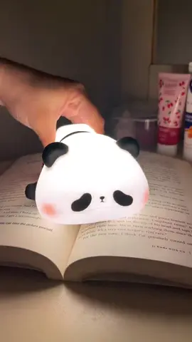 Brighten your space with our Panda Silicon Lamp! Adorable design, flexible silicone, and a playful touch. #panda #lamp #fyp #xyzbca 