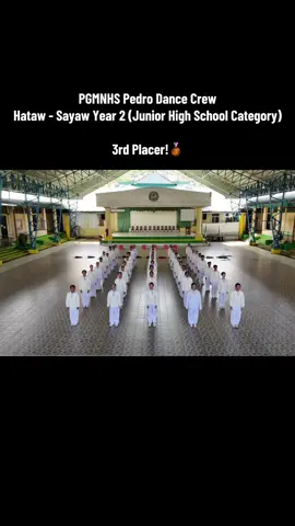 “From passion to the podium! 🥉✨ Congratulations, PGMNHS Pedro Dance Crew, for bringing the energy and earning 3rd Place at Hataw - Sayaw Year 2! Your moves speak louder than words—keep dancing to greatness! 💃🕺 #HatawNgPedro #DanceToInspire #pdcrew #fyp #fy #fypp #fypage #foryou #wellness #wellnessdance #wellnessdancercise 