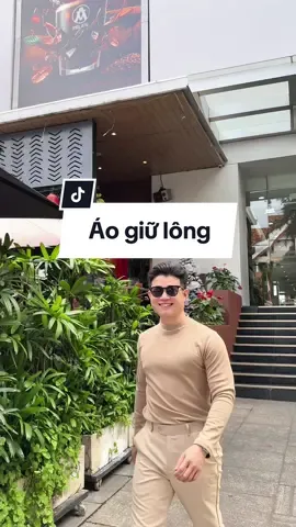 Áo giữ nhiệt lông thỏ đơn giản nam tính #aogiunhiet #aogiunhietnam #byscom #sinhnathan #thoitrangnam 
