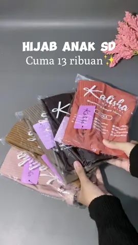 Yang punya anak SD wajib bgt check out. Bisa dipake sekolah, ngaji ataupun dipake sehari hari🥰😍 #hijabanak #hijabanaksd #hijab 
