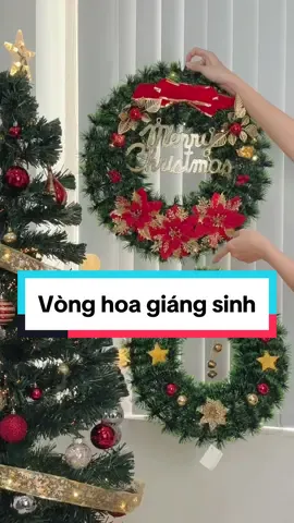 Tổng hợp vòng hoa giáng sinh siêu xinh. #xuhuong #dochoitreem #christmas #giangsinh #dochoichobe  #decor 