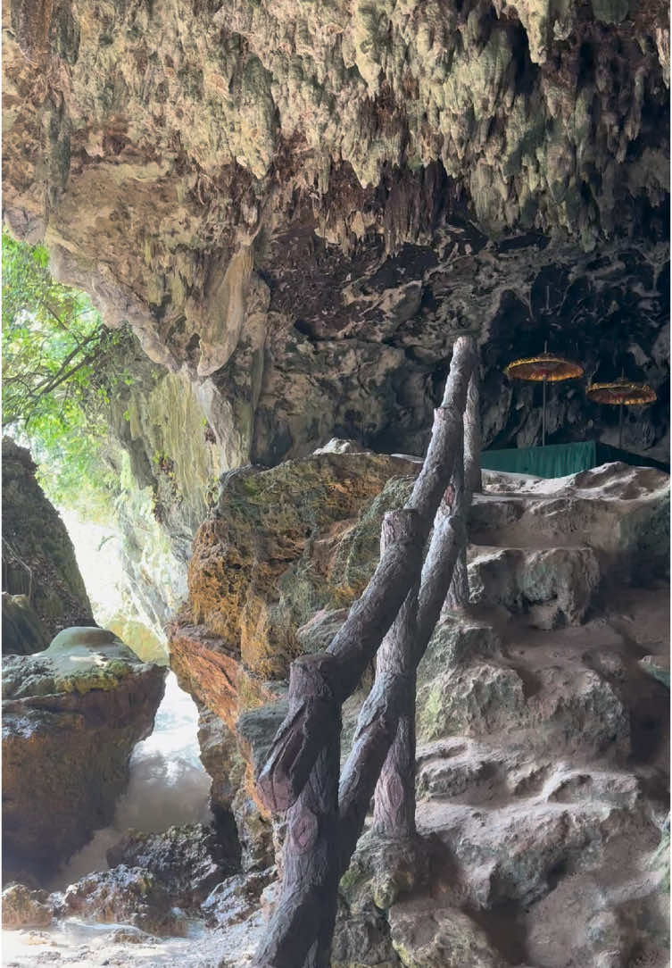 pesona goa panggung 🍃 #pantai #pangandaran #pangandaranbeach #pasirputih #pasirputihpangandaran #cagaralam 