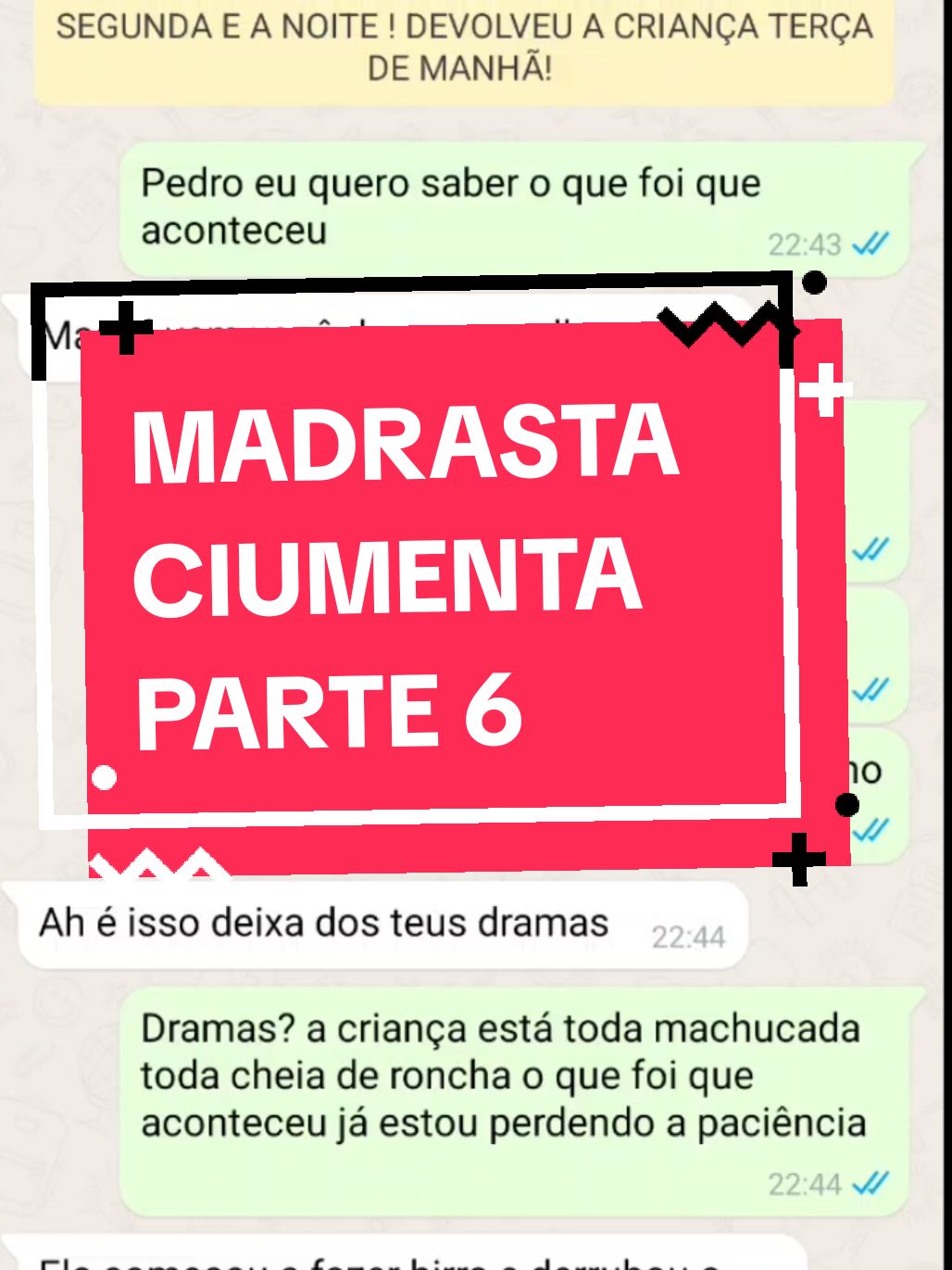 MADRASTA  CIUMENTA  PARTE 6 #fakechat #historias #fic #historiadeseguidores #novelinhastiktok #fy #viral #explorar 