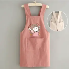 📍ผ้ากันเปื้อน ผ้าฝ้าย ระบายอากาศ✨สไตล์ญี่ปุ่น ใช้งานง่าย🥰มีหลายสี หลายแบบให้เลือก❤️ #ผ้ากันเปื้อน #Apron #นายหน้าtiktokshop  ✅สนใจกดสั่งในตระกล้าได้เลยน้าาาา👇