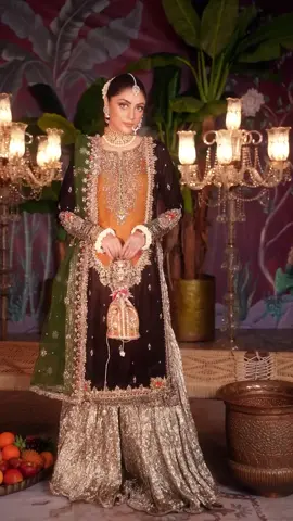 ✨ Elegant Festive Wear ✨ Elevate your style with this stunning 3-piece ensemble! Perfect for any celebration. 🌸 👗 What's Included: Shirt: Imported Velvet with hand-embroidered Organza patch (Kora, Dabka, Sequins, Zardozi) Sleeves: Embroidered, matching the shirt Trousers: Elasticized waistband for comfort Dupatta: Net with Sequins, Mirror, and Gotta work Sharara: Indian Crushed Silk ⚠️ Disclaimer: Color may vary slightly due to lighting or device settings. Laces/tassels subject to availability. 💖 Shop Now to make a statement! ✨ www.jojosboutiqe.com #LuxuryFashion #FestiveWear #EmbroideredOutfit #VelvetShirt #GottaWork #ShararaStyle #ShopNow