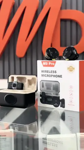 Wireless Mic M9 Pro Microphone . . Product Specifications: Battery Life: 8-10 hours (single microphone) Charging Time: 1-2 hours Microphone Sensitivity: 120dB Frequency Response: 20Hz – 20kHz Audio Output: 3.5mm Jack & USB-C Compatibility: Works with smartphones, cameras, tablets, PCs, and more Design: Lightweight & Ergonomic Noise Reduction: Yes (built-in noise-canceling technology) Dimensions: 60mm x 15mm (microphone), 100mm x 30mm (charging case)  . . Contact 03123851536 #MDOT #mobileaccessories #brand #quality #customerservice #envoirment #trendingvideo #Wireless Microphone 3.5 ราคา #hyderabad 