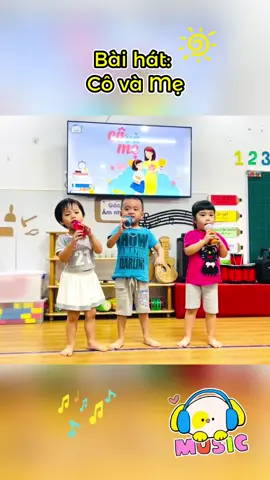 Tiết học âm nhạc qua bài hát” Cô và Mẹ “👩‍🏫 🤱giúp các con được tự tin thể hiện mình trước đám đông, bộc lộ tài năng và qua bài hát muốn gửi tình cảm tới cô và mẹ của mình. ❤️ #mamnonsasuke #muisc #amnhac #hat #mua #song #songngu #story #status #style #kids #bayby #steam #viarl #viarl #tiktok #vivacutapp #video #capcut #thinhhanh #gvmn #lophocvuinhon #vuivemoingay❤️ 
