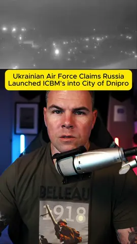 Ukrainian Air Force Claims Russia Launched ICBMs into City of Dnipro. #fyp #fypシ #foryou #foryoupage #miltok #military #army #navy #airforce #marinecorps #usmarines #marine #coastguard #spaceforce #soldier #kagandunlap 