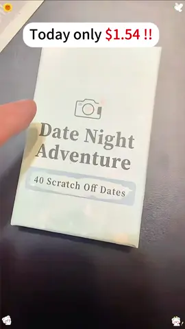 Need some fun date night ideas, then this card set is for you. Start your Christmas shopping. #datenight #bfgf #tiktokshopblackfriday #tiktokmademebuyit