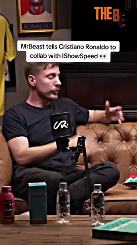 MrBeast tells Cristiano Ronaldo to collab with IShowSpeed 👀 #mrbeast #cristianoronaldo 