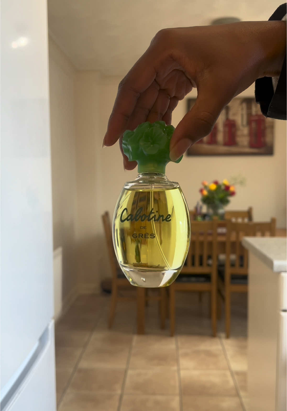 ✨ The timeless elegance of Cabotine de Grès 🌼 Fresh, floral, and unforgettable. A true classic in every spray! 💛  #PerfumeLover #CabotineDeGres #FragranceGoals”