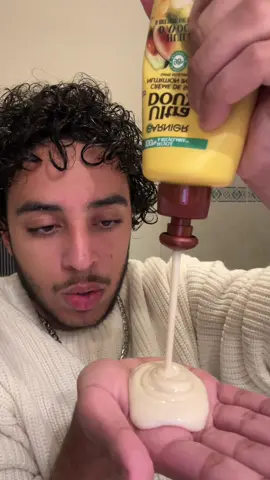 J’ai testé une nouvelle crème #fyp #hair #curly 