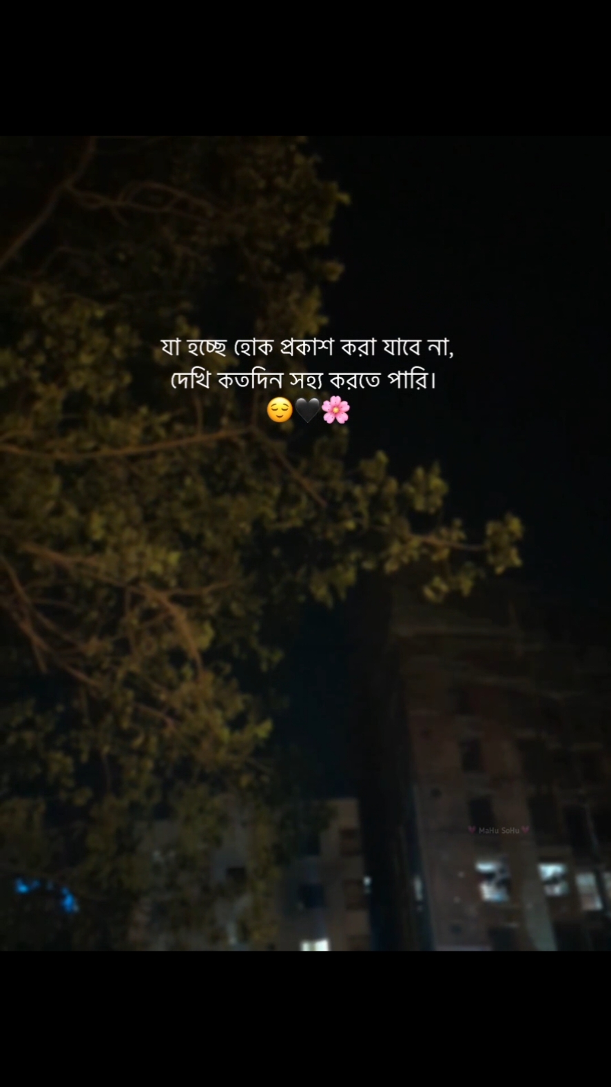 যা হচে্ছ হোক প্রকাশ করা যাবে না,  দেখি কতদিন সহ্য করতে পারি। 😌🤍🌸 #foryou #foryoupage #fyb #status #caption #writer #mahu_sohu #viral #bdthiktok 