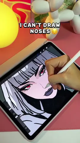 How to draw noses ✨ #tutorial #GlowUp #ipad #applepencil #ipadapps #ipaddrawing #digitalart #iphone #artworkout #apps #ipadtok #digitaldrawing #ipadart #nose #fyp #viral 