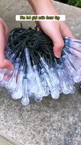 Đèn Nháy Led Giọt Nước Trang Trí Nhà, Cửa Hàng, Noel, Tết