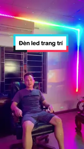 ĐÈN LED ARGB . TRANG TRÍ PHÒNG NGỦ. PHÒNG LÀM VIỆC🥰 #ledrgb #ledargb #trangtri #trangtriphongngu #decor #tiepthilienket #ledtrangtri #xuhuongtiktok 