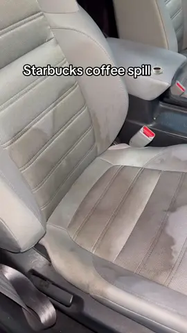 Coffee stain? Not a problem #detailing #asmr #satisfying #CleanTok