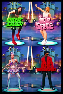 Which artist is yur fav? 👀 #foryoupagе #edit #fyp #viral #fortniteedits #fortnite #icespice #newemote #itemshop #billieeilish