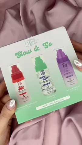 🚨 RUN DON’T WALK!! 🚨 Glow & Go and Set & Porefect gift sets are now only £10😱 limited time only #thebeautycrop #setporefect #porefilter #ouicherie #giftsets 
