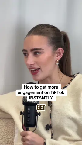 How to get more engagement on TikTok INSTANTLY #tiktoktips #tiktokexpert #tiktokhack #tiktokhacks #tiktokgrowth #tiktokgrowthtips 