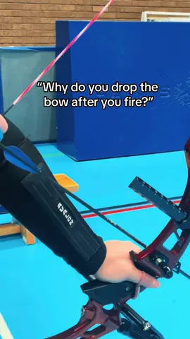 This is to avoid variation and correct energy transfer! #archerygirl #archerytok #bowandarrow 