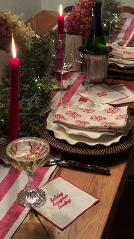 it’s finally here, the tablescape of my dreams ✨ i collaborated with @Etsy sellers House of Gleason and Celina Mancurti to co-design my own collection of handmade table linens! get them for a limited time on Etsy. #ad