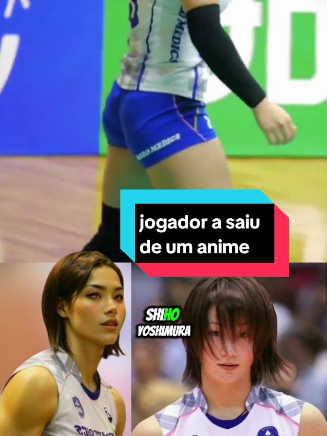 essa jogadora japonesa de VÔLEI parece que saiu da FICÇÃO #volei #atleta #shiro 