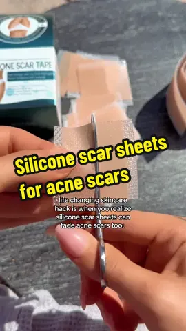 #skincare #acnescars #skintok #baddieonabudget #scar #tiktokshopblackfriday silicone scar sheets tagged from tiktok shop