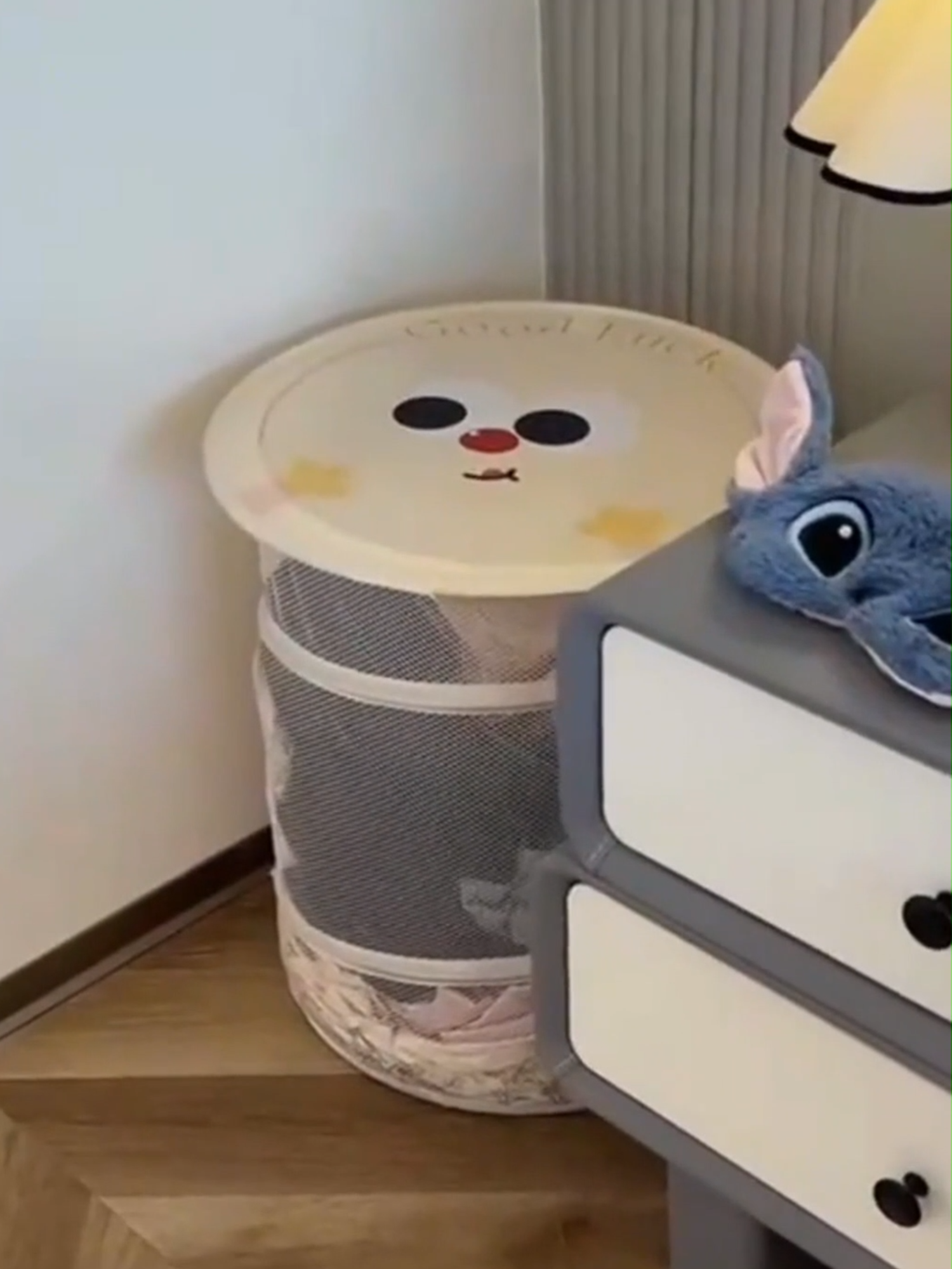 Cesto De Ropa Sucia Plegable Con Carita o Manita #cesto #ropa #cutebaby #tierna #cara #new_trending #viral_video #aesthetic #shein #organizacion #cajon #fyp #mexico