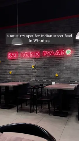 This location is one of the best places to try Indian street food in Winnipeg! 📍Junction @Junction | Indian Street Food  🗺️ 1399 McPhillips St unit 16a1, Winnipeg, MB R2V 3V1 📝 They also have locations in Brampton, Etobicoke, Barrie, Hamilton, and London. ♥️ Save & share if you like it! #exploremb #manitoba #winnipeg #dateideas #indianfood #restuarant #streetfood #onlyinthepeg #explorecanada 