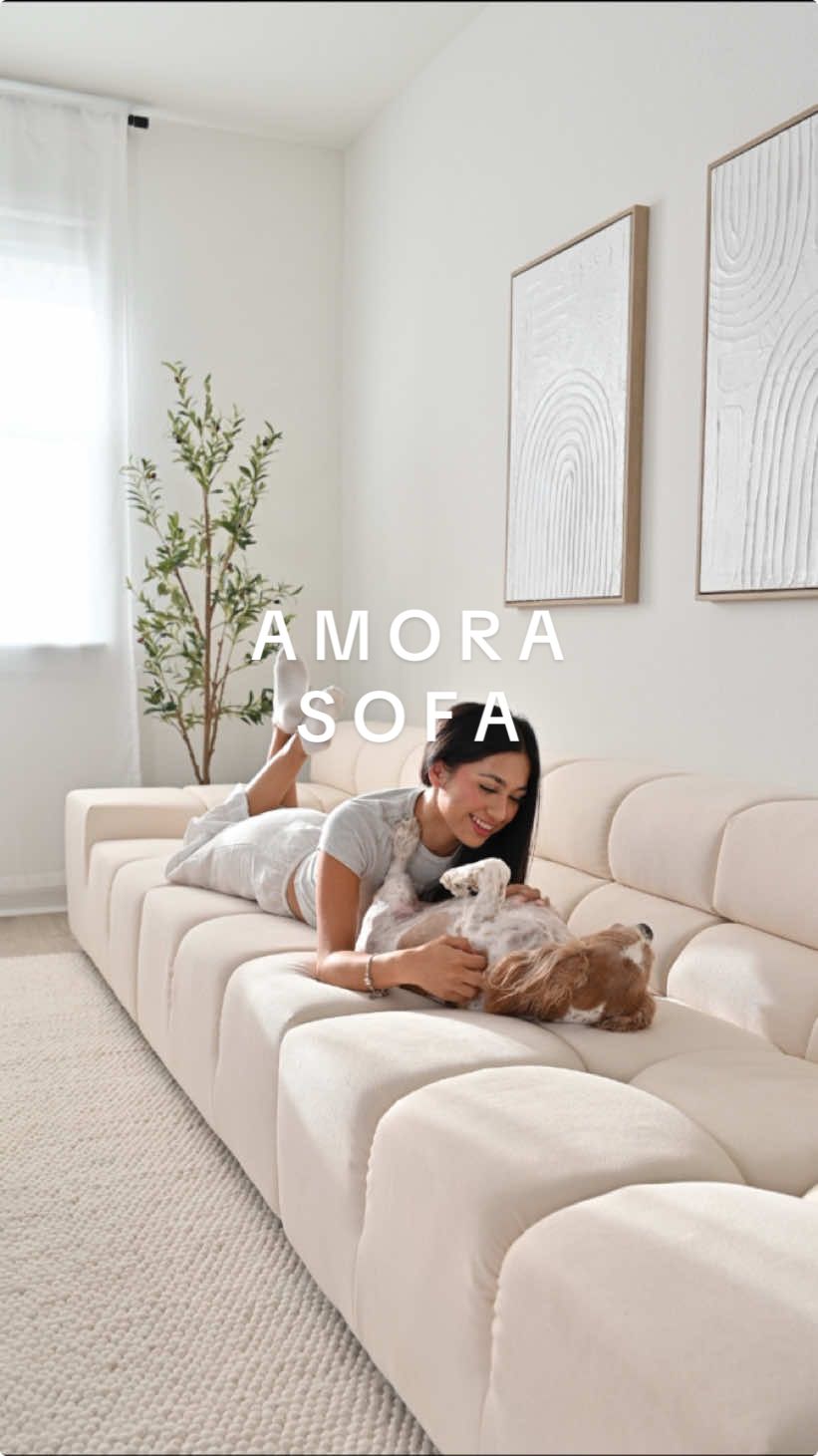 This is the most aesthetic comfy couch ever 🤍😍 its from @Mario Capasa  Take advantage of Black Friday and buy the Amora sofa!! 100% recommended  #sofa #sofas #bestsofa #beigesofa #couch #homedeco #decoration #furniture #decoration #livingroom #livingroomdecor #livingroominspo #sofainspiration #livingroomideas 