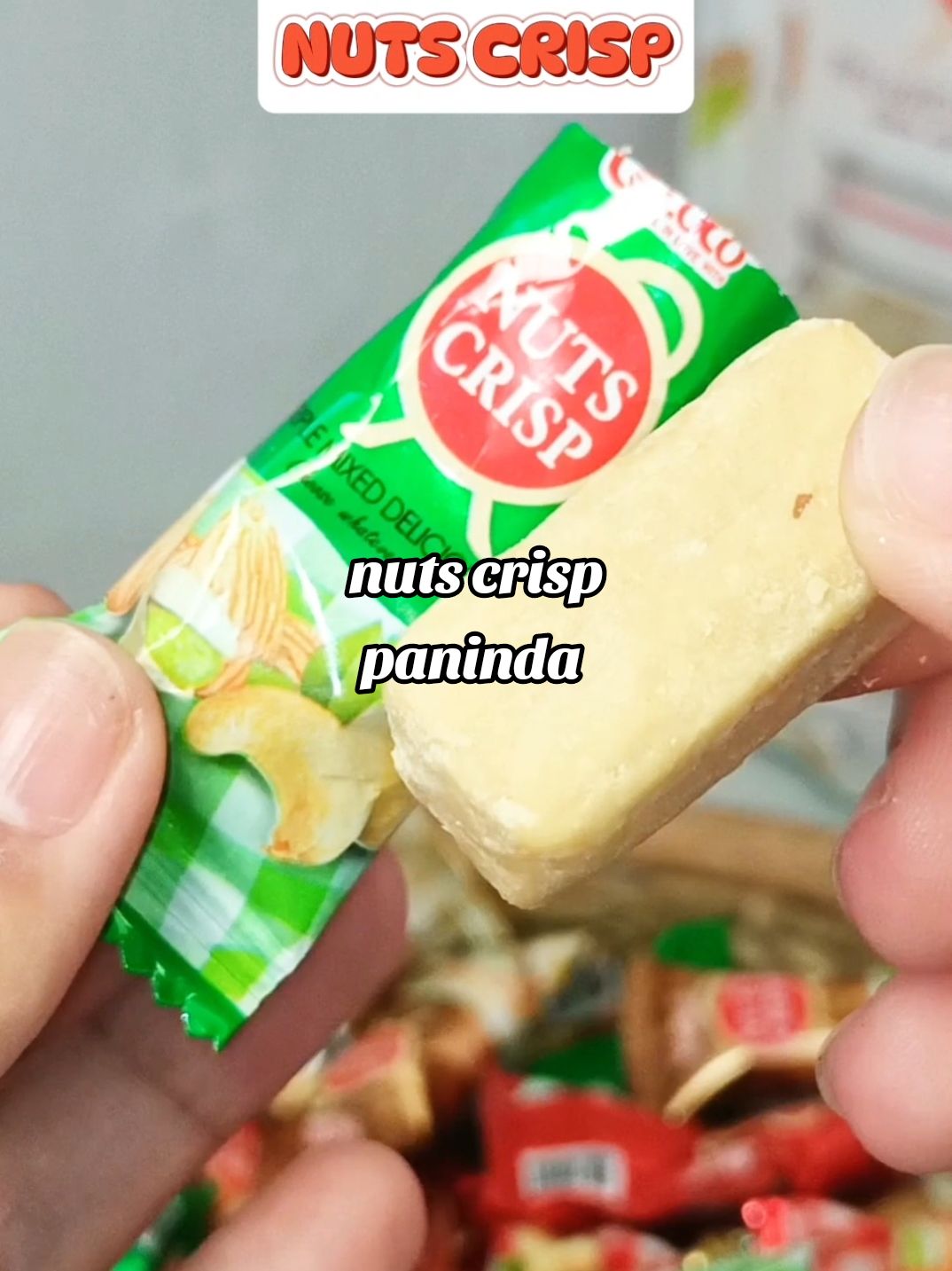 uyy grabe ang saraaaap ni nuts crisp from coco ! 🤤 #nutscrisp #crisp #coco #coconutscrisp #kendy #yummytreats #dessert #fypシ゚viral #foryou 