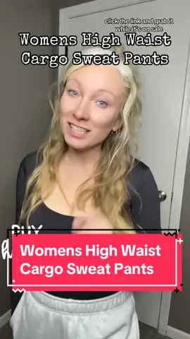 🚨Black Friday Sales are here!!🚨 #jekaoyichicease #sweatpants #TikTokShopBlackFriday #TikTokShopCyberMonday #TikTokShopHolidayHaul #GiftGuide Women's cargo sweatpants ﻿﻿﻿High waist sweatpants for women ﻿﻿﻿Comfortable cargo pants ﻿﻿﻿Stylish sweatpants ﻿﻿﻿Women's casual wear ﻿﻿﻿High-waisted cargo pants ﻿﻿﻿Trendy sweatpants ﻿﻿﻿Relaxed fit cargo sweatpants ﻿﻿﻿Fashionable loungewear ﻿﻿﻿﻿Women's athleisure pants ﻿﻿﻿﻿Versatile cargo sweatpants ﻿﻿﻿﻿Sporty high waist pants ﻿﻿﻿﻿Women's everyday pants ﻿﻿﻿﻿Chic cargo sweatpants